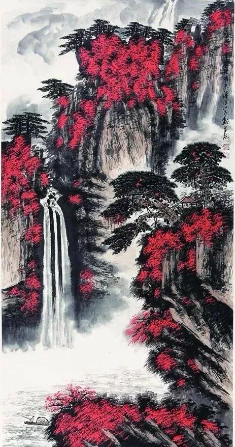 魏紫熙山水画精品欣赏