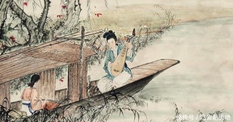 白居易一生中最重要的一首诗,秋天感怀之作,《琵琶行》闻着垂泪