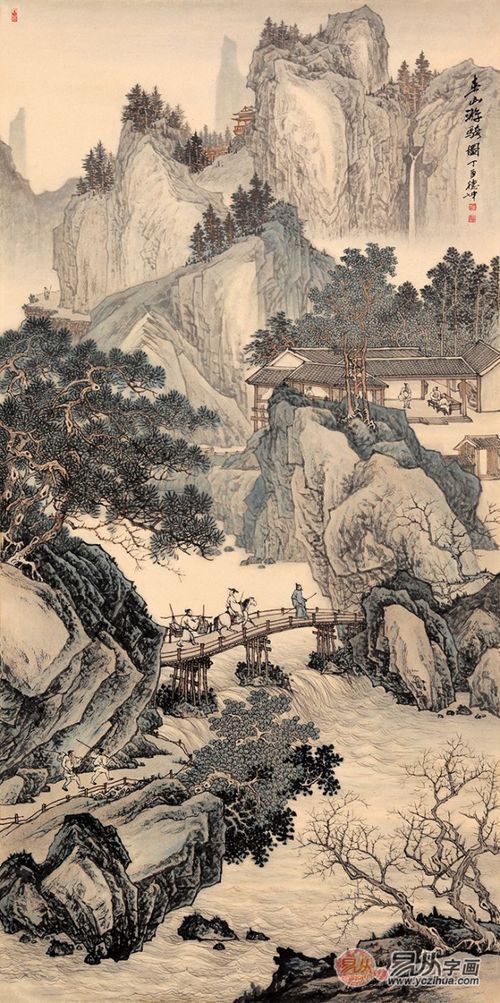 2020新中式客厅装饰画效果图欣赏